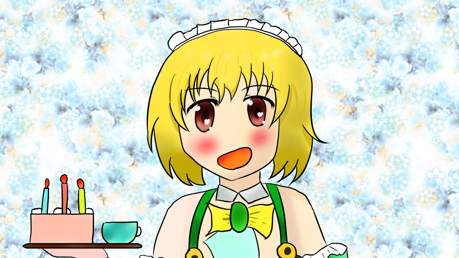 【花騎士イラスト】ジューンブライドのスイレンちゃん！