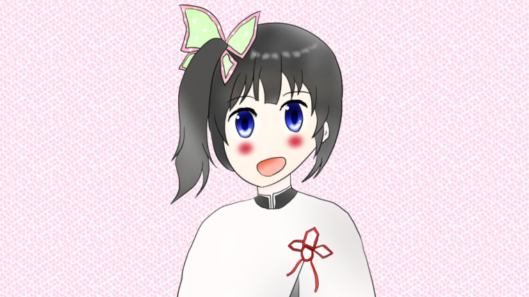 【鬼滅イラスト】栗花落カナヲちゃん誕生日記念