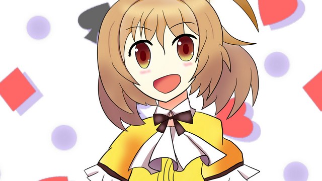 【花騎士イラスト】バレンタインのチョコを配るオンシジュームちゃん
